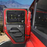 Rear Window Storage Bag for Jeep Wrangler JK JL 4-Dr Car Interior Accessory HEBE