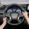 Breathable Leather Steering Wheel Cover for Mitsubishi