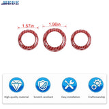 AC Switch Trim Rings for Dodge Chrysler Models Car Interior Accessory HEBE