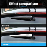 Chrome Rear Wiper Trim Cover for Smart 453 Car Interior Accessory GMUNI