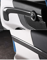 Carbon Fiber Door Panel Trim for Mini Cooper F60