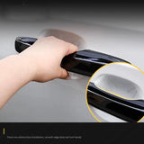Black Door Handle Covers for Volvo XC60 V90 XC90 Car Interior Accessory LINGLUYANG
