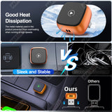 Wireless CarPlay Android Auto Adapter for iPhone CarPlay Adapter AKAMATE