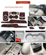 Ford Fiesta 2008-2014 Door Groove Mat