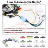 7 Inch Marine Radio with Wireless CarPlay for ATV