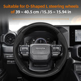 Anti-Slip Carbon Fiber Wheel Cover for Toyota Cars