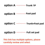 Xpeng G6 2023-2024 Car Floor Mats Cargo Liner Trunk Pad TPE 3D Foot Mat Left Rudder Waterproof BLACK Car Interior Accessory S