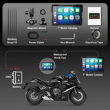 Wireless Motorcycle GPS Navigation with CarPlay for Universal Android Head Unit LBW