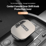 Leather Gear Shift Knob Cover for BYD Seal U 2025 Car Interior Accessory OEM