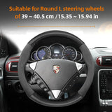 Porsche Suede Carbon Fiber Texture Wheel Cover 992