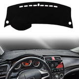 Protective Plush Dashboard Cover for Honda City 2008–2014 Dashboard Mat CATUSIKI