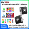 Wireless CarPlay Android Auto Adapter Dongle