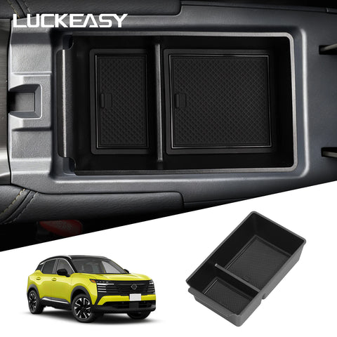 SMABEE for Nissan Kicks 2025 Car Storage Box Accessories Center Console Armrest Storage Tidying Tray Car Interior Accessory S