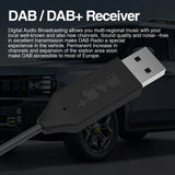 DAB+ Receiver USB Antenna for Android Car Stereo Car Interior Accessory AKAMATE