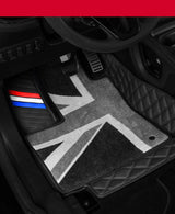 Luxury Leather Floor Mats for Smart 453 Fortwo (2 Pcs)