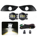 LED Fog Lamp DRL Headlight for Ford Focus MK2 2009 LED Ambient Light MAGIC COLORM Optical Fog Lamp