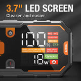 1000A-1200A Portable Jump Starter for Gas/Diesel 1.0L-4.0L Car Interior Accessory EAFC