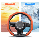 Suede Steering Wheel Cover for Zeekr Non-Slip Fit Car Interior Accessory Hocasen