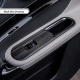 Chrome Window Switch Trim for Mini Cooper F56 Car Interior Accessory GMUNI