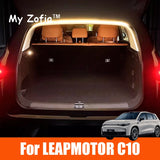 Car Rear Trunk LED Light Bar Strip Interior Brightening For Leapmotor C10 2024 2025 2026 Car Interior Accessory OEM