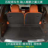 For Li Lixiang L6 L7 L8 L9 Full Enclosure Trunk Mat Rear Box Pad Seat Back Protector Car Interior Accessories