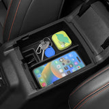 Smabee for Ford Bronco 4Door 2025+ Center Armrest Storage Box Double Layered Car Tray Car Interior Accessory Smabee