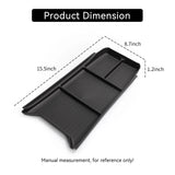 Chery OMODA 5 C5 E5 EV Model 2024 2025 Center Console Lower Storage Box Car Tray TPE Organizers Accessories Tidying Armrest B