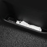 Honda Freed 2025 Door Handle Storage Box Front Door Holder Tray TPE Car Organizer Container Tidying Black Door Storage Access