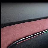 Suede Center Console Wrap for Volvo XC60 2018-2026 Car Interior Accessory LINGLUYANG