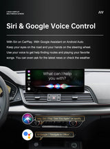 Wireless CarPlay 12.3 Inch Display for Audi Q5 MIB2 2018-2019