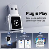 Wireless CarPlay Android Auto Adapter for Wired Cars CarPlay Adapter AKAMATE