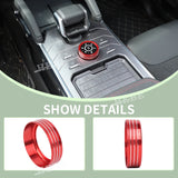 Aluminum Driving Mode Trim Ring for Jetour T2 2023