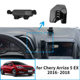 Adjustable Navigation GPS Phone Mount for Chery Arrizo 2016–2018 Car Phone Holder CATUSIKI
