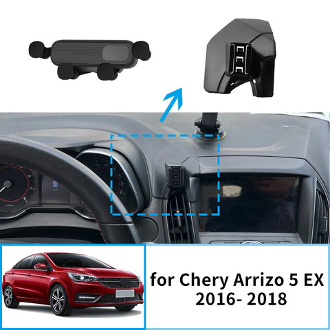 Adjustable Navigation GPS Phone Mount for Chery Arrizo 2016–2018 Car Phone Holder CATUSIKI