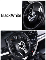 Steering Wheel Emblem Frame Cover for MINI Cooper