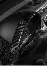 Carbon Fiber Dashboard Screen Trim for Smart 453