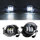 3.5 Inch LED Fog Lights for Toyota Models Car Interior Accessory MAGIC COLORM White