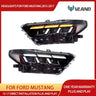 LED Headlights Sequential Signal for Mustang 2015