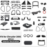 Carbon Fiber ABS Interior Trim for Chrysler 300C 2011-2024 Car Interior Accessory OEM