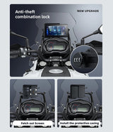 Wireless GPS Dashboard for BMW R1200GS R1250GS Android Head Unit EKIY