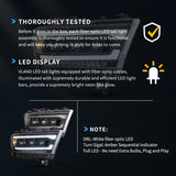 LED Matrix Headlights for Dodge Ram 1500 2019-2024