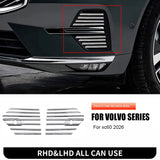 Stainless Lower Grille Trim for Volvo XC60 2022 Car Interior Accessory LINGLUYANG 1 set