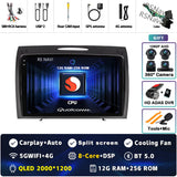 Android 15 2K QLED Stereo for Mercedes-Benz SLK-Class 2004–2011