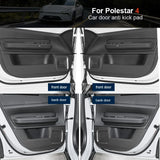Scratch Resistant Door Sill Strip for Polestar 4 Car Interior Accessory LINGLUYANG
