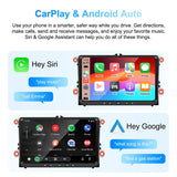 9-Inch Android Head Unit GPS Navigation for Volkswagen Android Head Unit LEXXSON