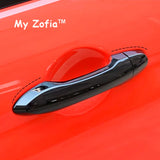 For Leapmotor T03 2023 2024 2025 Car ABS Door Black Handle Cover Trims Cover Car Styling Protective Exterior Accessories Car