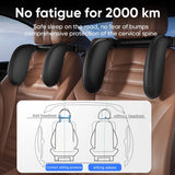 Ergonomic 360° Adjustable Auto Cervical Pillow with Memory Foam & Side Pads for Car Travel BMW Benz Car Interior Accessory OE