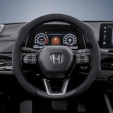 Suede Snap-On Steering Wheel Cover for Honda Civic