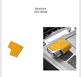For Audi A6 A7 (2019-2025) Sport Gear Shift Knob Cover Boot Trim Sticker Made of Alcantara