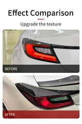 Tail Light Wind Knife Trim Carbon Fiber for Toyota GR86 Car Interior Accessory GMUNI